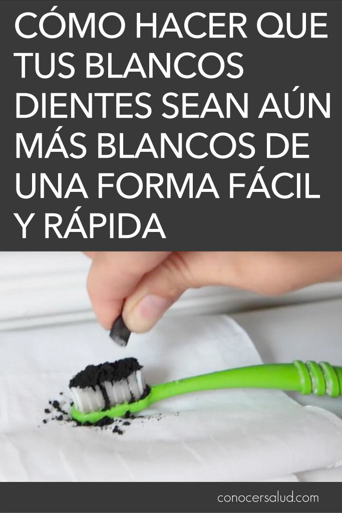 Cómo hacer que tus blancos dientes sean aún más blancos de una forma fácil y rápida