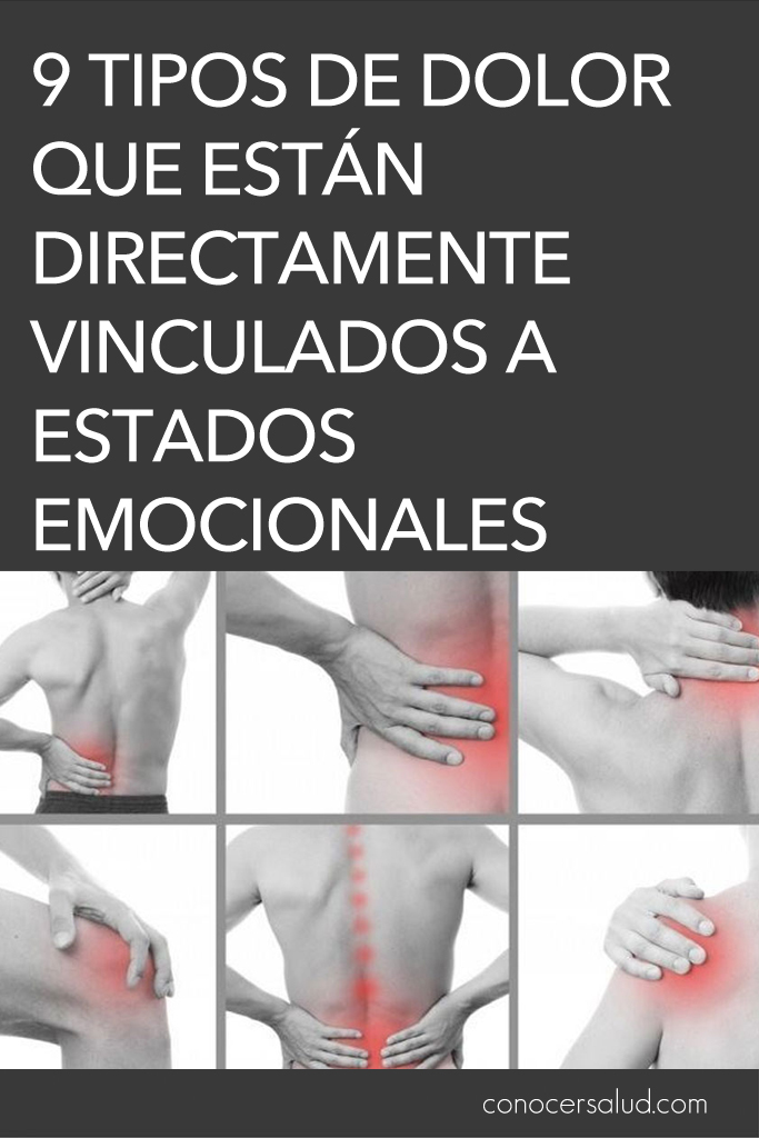 9 Tipos de dolor que están directamente vinculados a estados emocionales