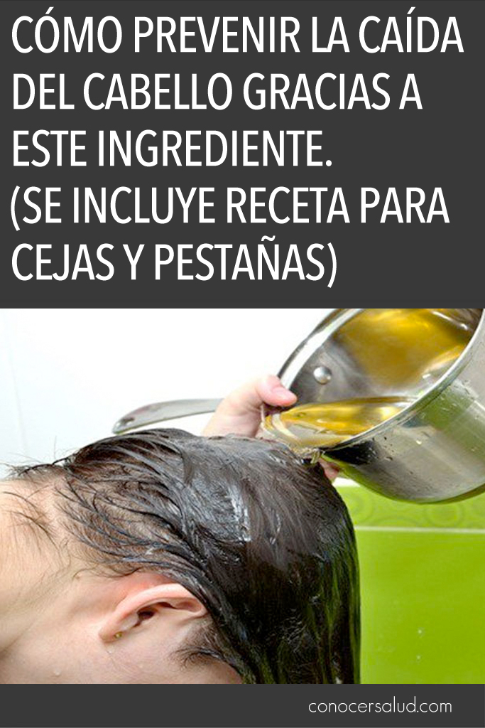 Cómo prevenir la caída del cabello gracias a este ingrediente. (Se incluye receta para cejas y pestañas)