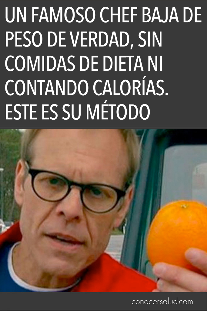 Un famoso chef baja de peso DE VERDAD, sin comidas de dieta ni contando calorías. Este es su método