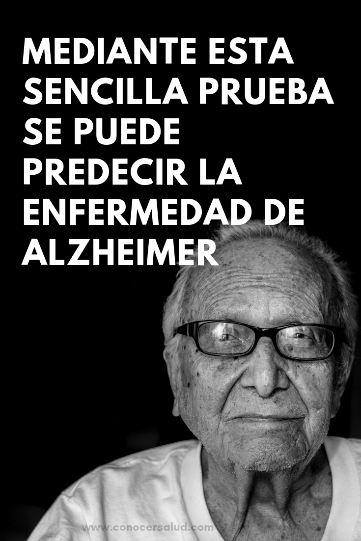 Mediante esta sencilla prueba se puede predecir la enfermedad de Alzheimer