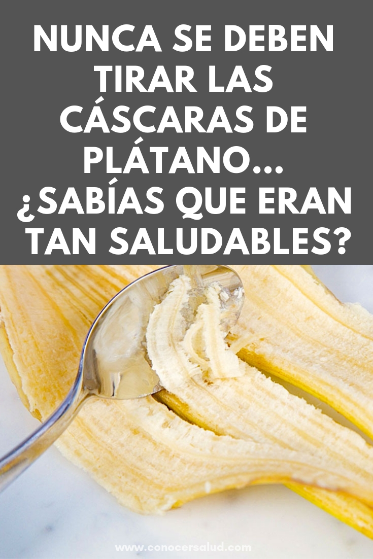 He aquí por qué nunca se deben tirar las cáscaras de plátano... ¿Sabías que eran tan saludables?