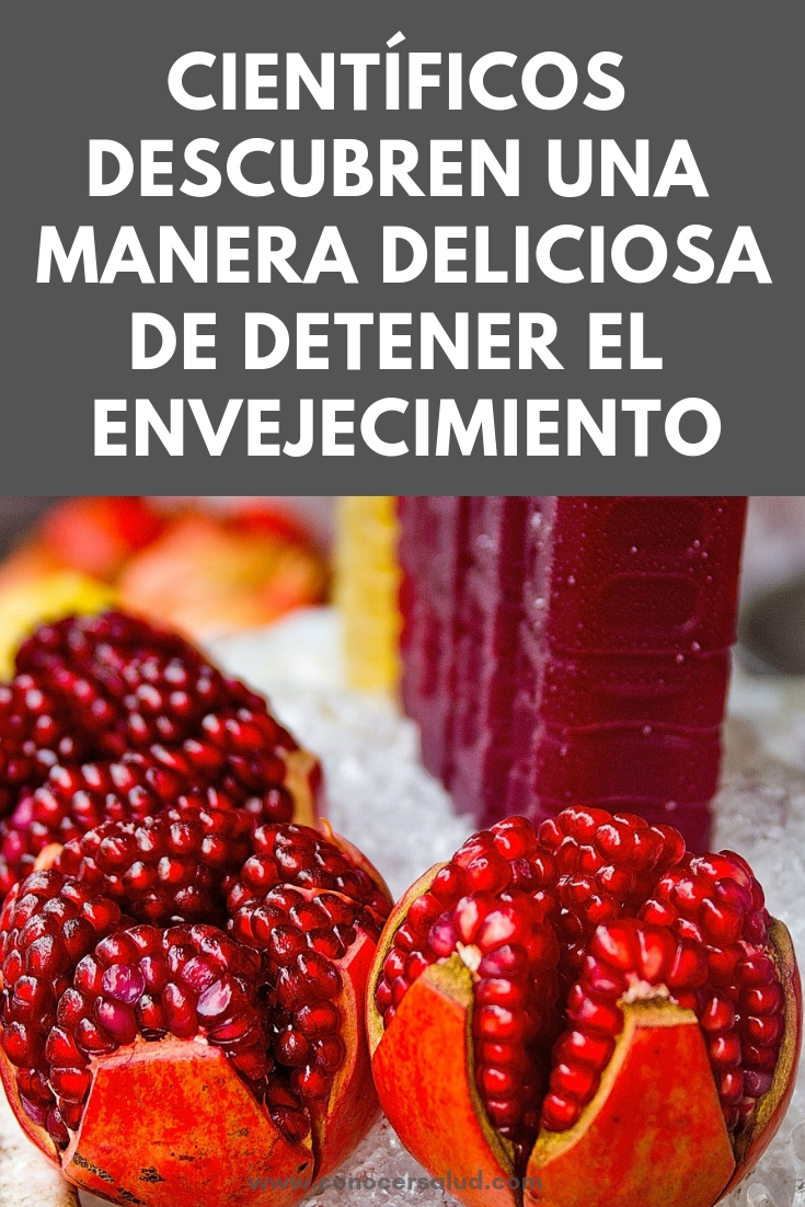 Científicos descubren una manera deliciosa de detener el envejecimiento