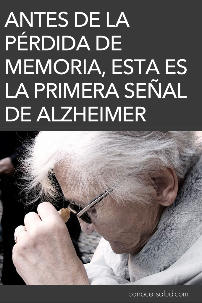 Antes de la pérdida de memoria, esta es la primera señal de Alzheimer