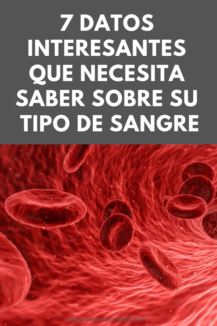 7 Datos interesantes que necesita saber sobre su tipo de sangre