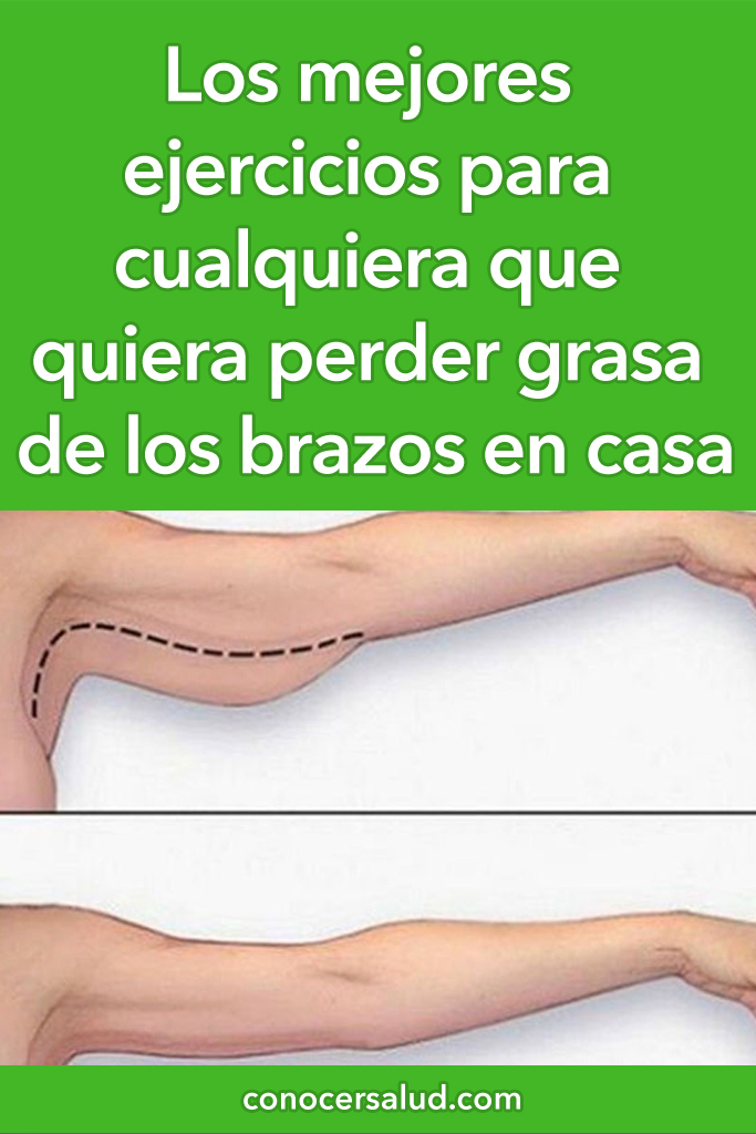 Los mejores ejercicios para cualquiera que quiera perder grasa de los brazos en casa