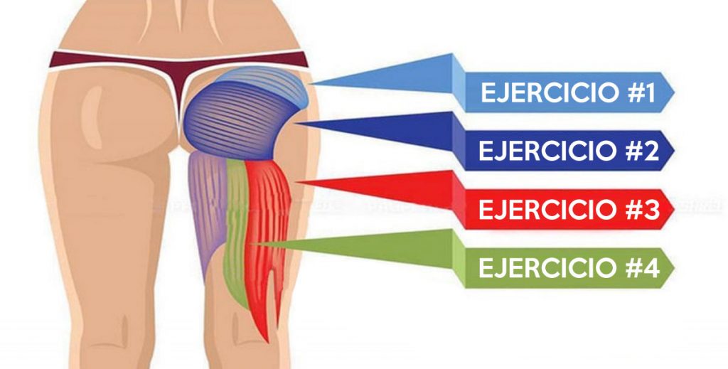 4 impresionantes ejercicios para sus glúteos que NO SON sentadillas