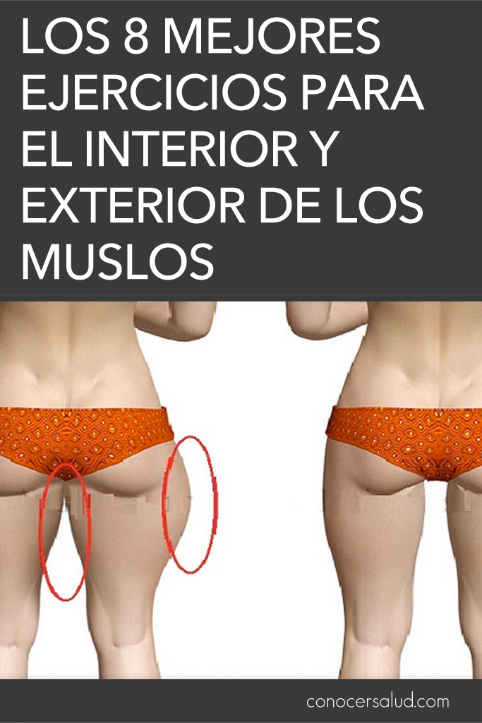 Los 8 mejores ejercicios para el interior y exterior de los muslos