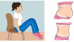 7 maneras simples de deshacerse de la grasa del vientre mientras estás sentada en una silla