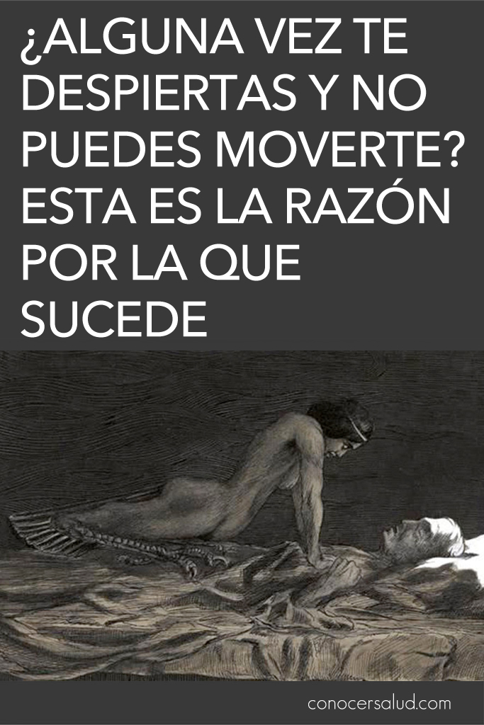 ¿Alguna vez te despiertas y no puedes moverte? ¡Esta es la razón por la que sucede!