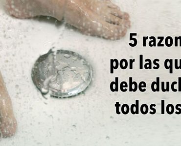 5 razones por las que NO debe ducharse todos los días