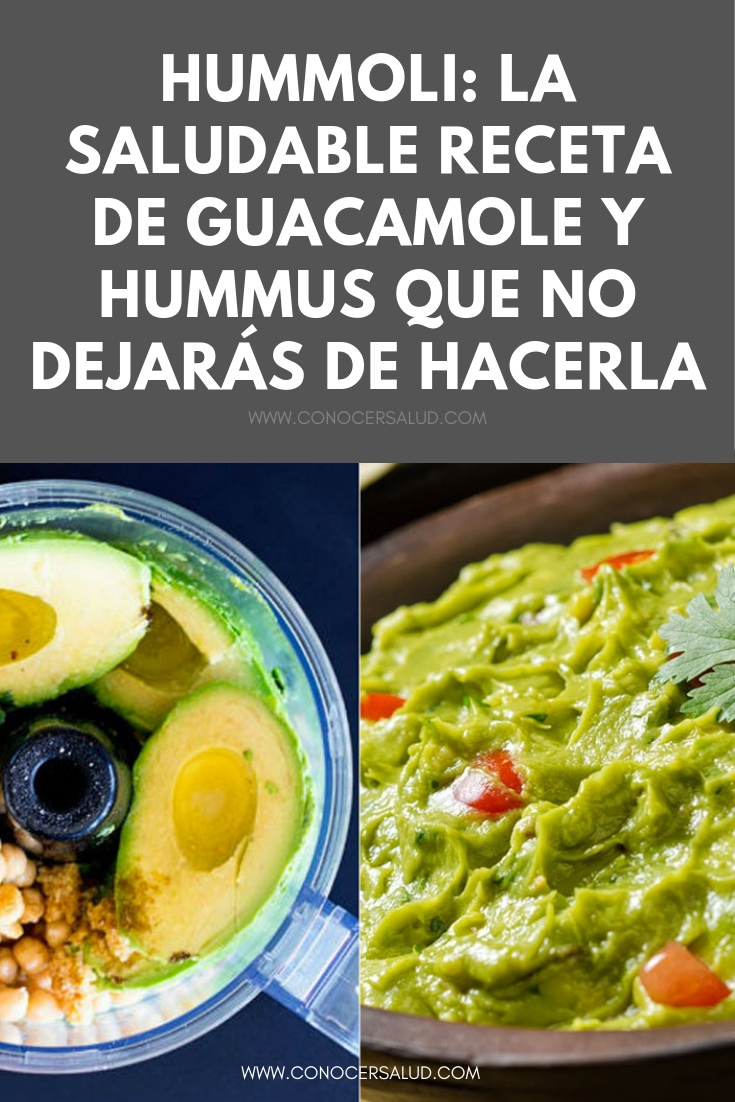 Hummoli: la saludable receta de guacamole y hummus que una vez que la pruebes no dejarás de hacerla