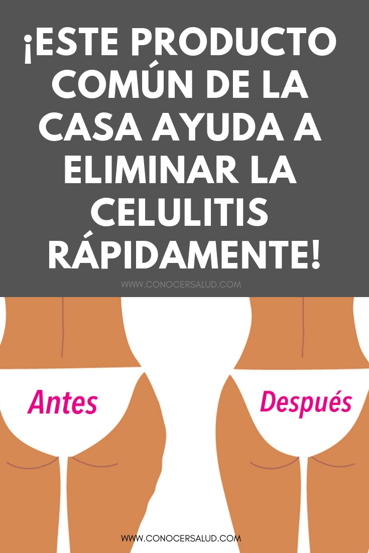 ¡Este producto común de la casa ayuda a eliminar la celulitis RÁPIDAMENTE!