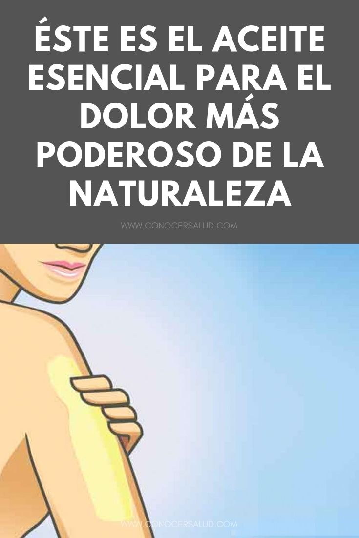 Éste es el aceite esencial para el dolor más poderoso de la naturaleza - y probablemente nunca ha oído hablar de él