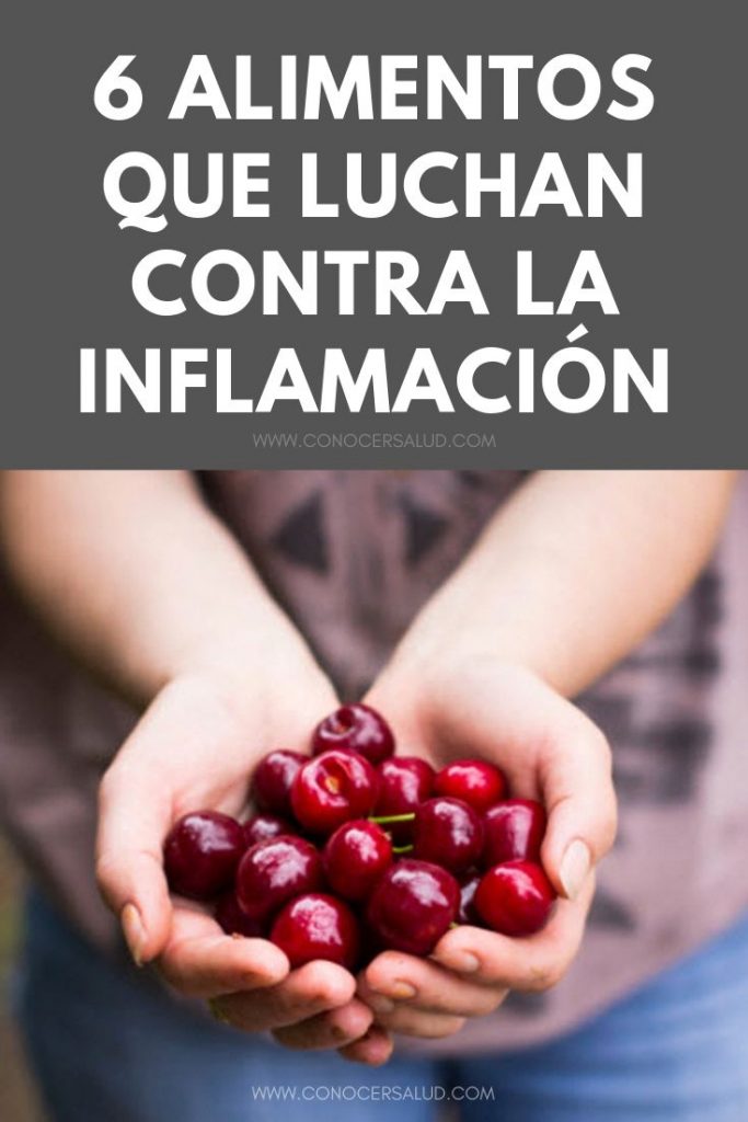 6 alimentos que luchan contra la inflamación