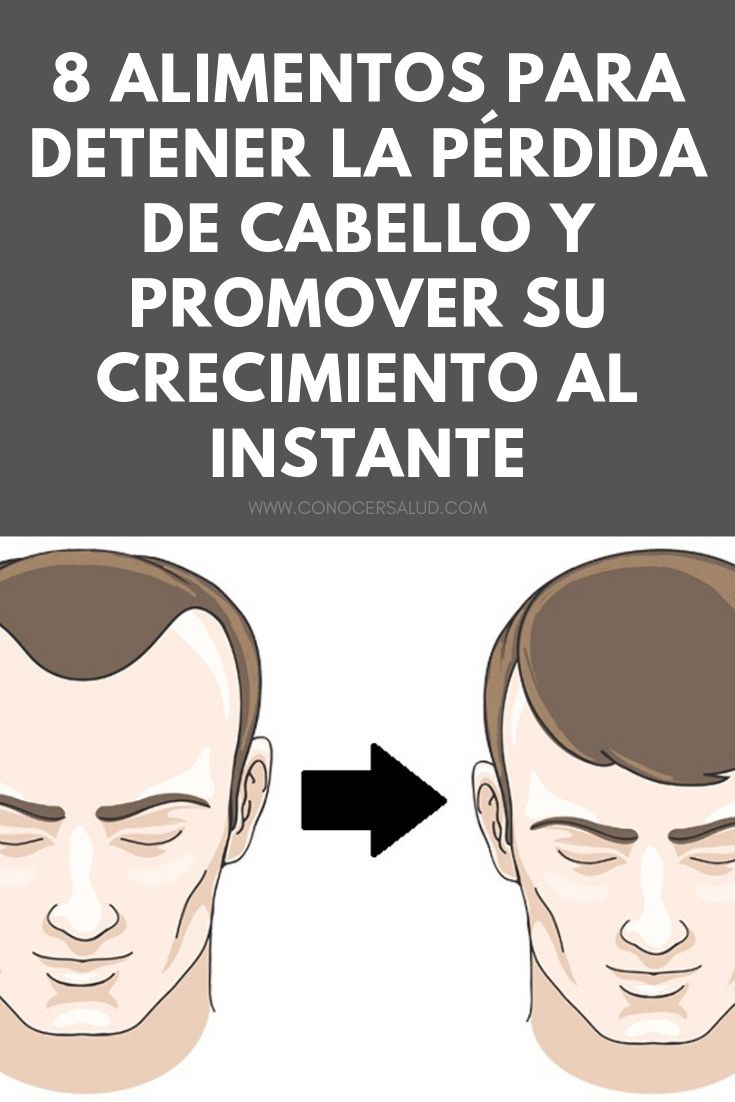 8 alimentos para detener la pérdida de cabello y promover su crecimiento al instante