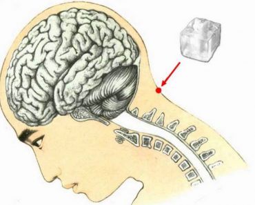Coloque hielo en este punto 2 veces al día y algo asombroso le sucederá a su cuerpo