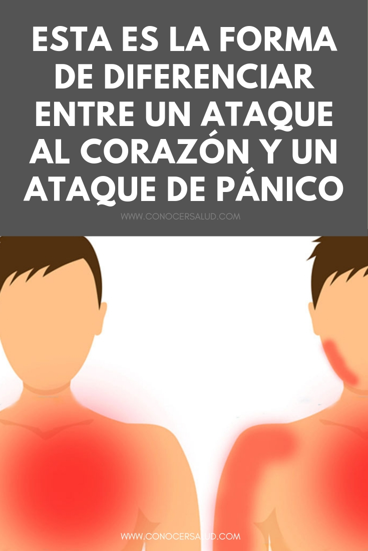 Esta es la forma de diferenciar entre un ataque al corazón y un ataque de pánico