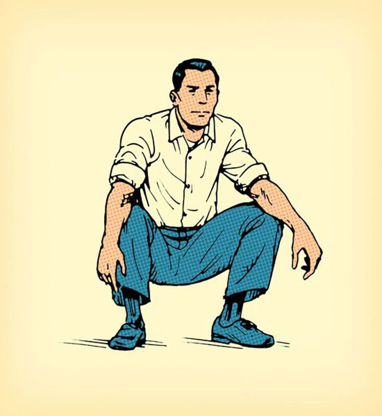 5 ejercicios para deshacerse del dolor de espalda causado por estar siempre sentado