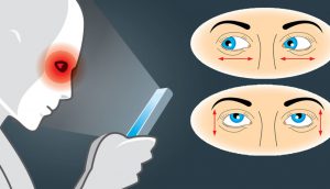 4 ejercicios que puede hacer para revertir el daño a los ojos por mirar pantallas todo el día