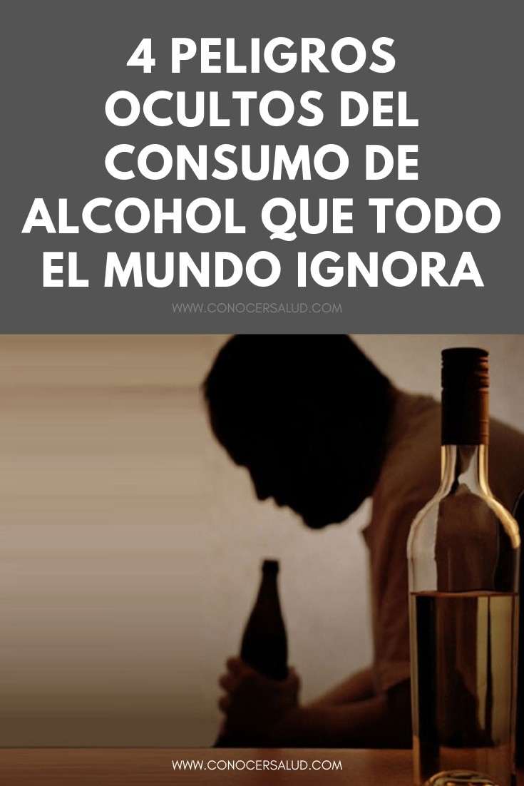 4 peligros ocultos del consumo de alcohol que todo el mundo ignora