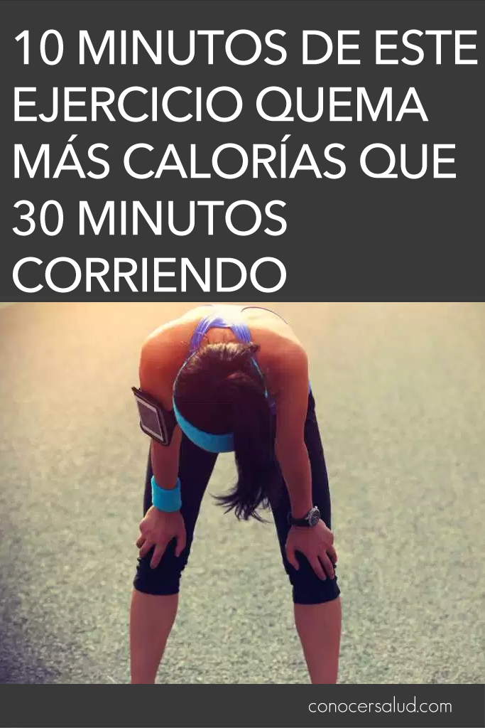 10 Minutos de este ejercicio quema más calorías que 30 minutos corriendo