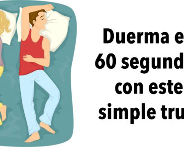 Duerma en 60 segundos con este simple truco. ¡Garantizado!