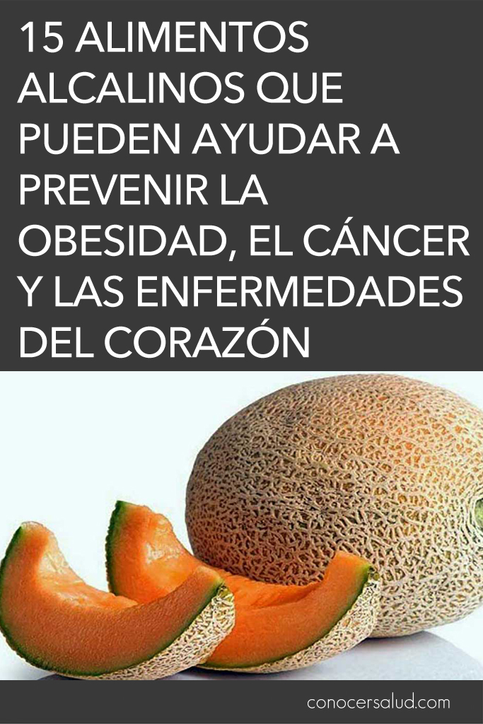 15 alimentos alcalinos que pueden ayudar a prevenir la obesidad, el cáncer y las enfermedades del corazón