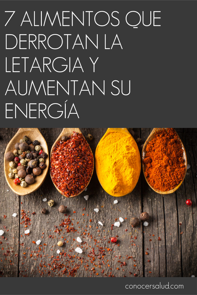 7 Alimentos que derrotan la letargia y AUMENTAN su energía