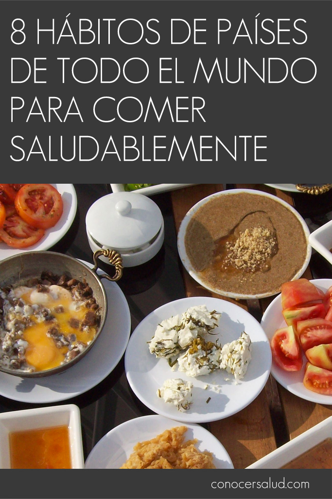 8 hábitos de países de todo el mundo para comer saludablemente