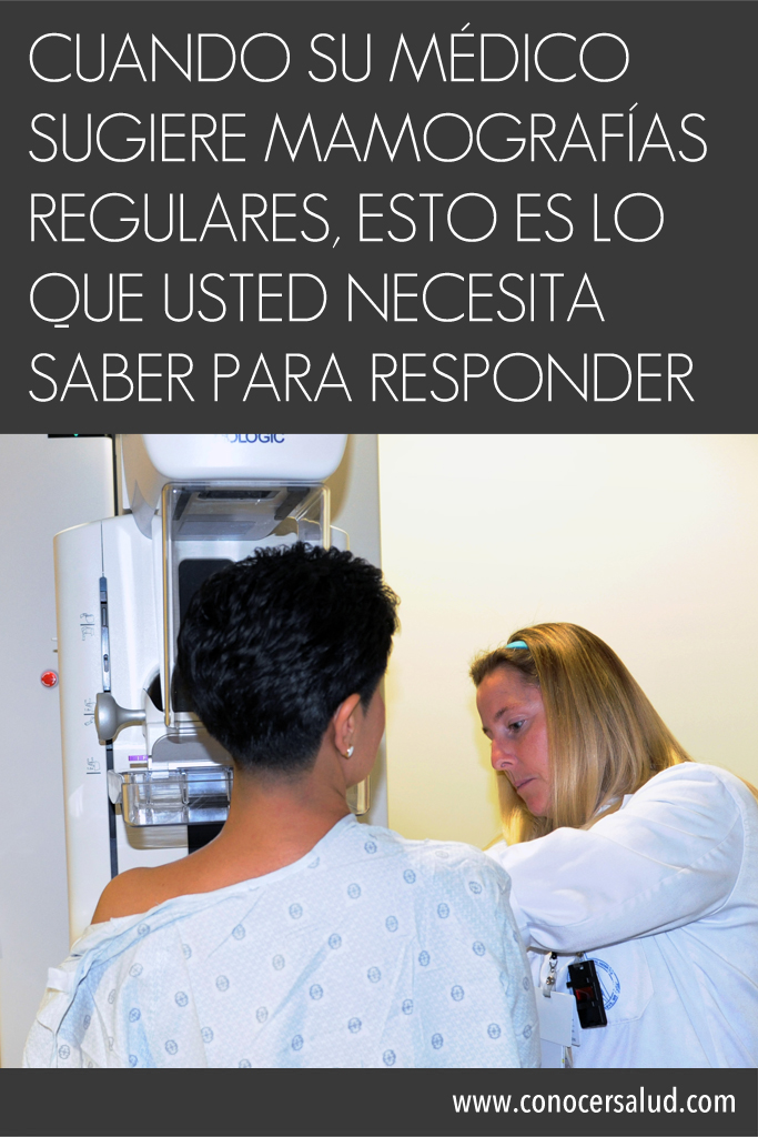 Cuando su médico sugiere mamografías regulares, esto es lo que usted necesita saber para responder