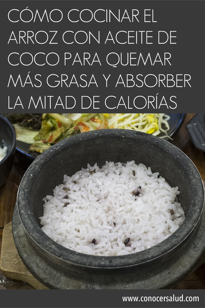 Cómo cocinar el arroz con aceite de coco para QUEMAR más grasa y absorber la MITAD de calorías