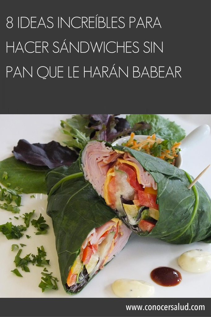 8 ideas increíbles para hacer sándwiches SIN PAN que le harán babear