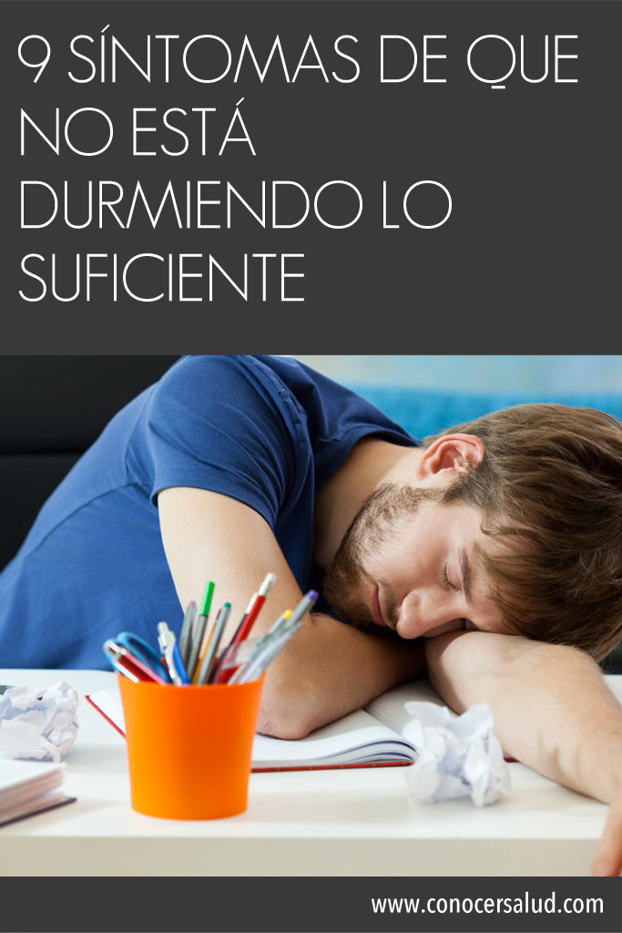 9 síntomas de que no está durmiendo lo suficiente