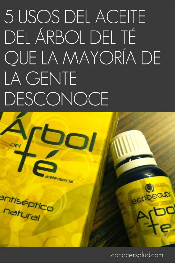 5 usos del aceite del árbol del té que la mayoría de la gente desconoce