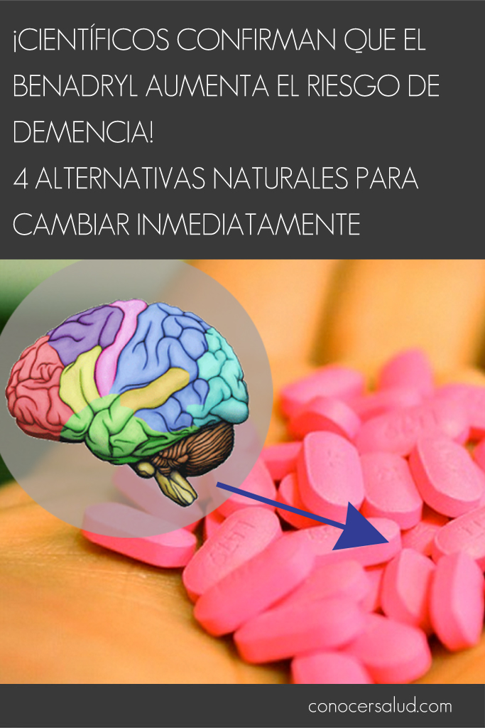 ¡Científicos confirman que el Benadryl aumenta el riesgo de demencia! 4 alternativas naturales para cambiar inmediatamente