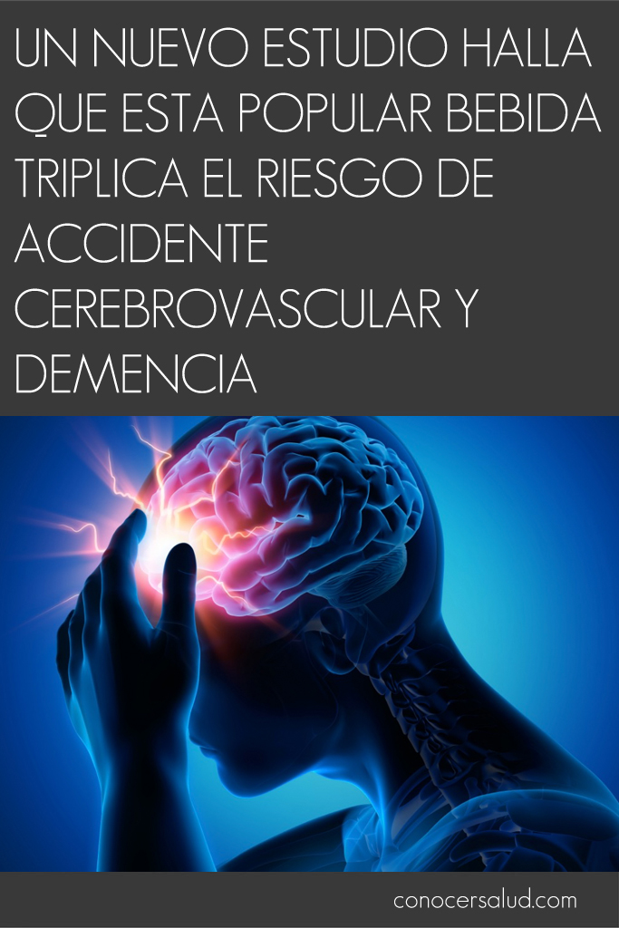 Un nuevo estudio halla que esta popular bebida triplica el riesgo de accidente cerebrovascular y demencia