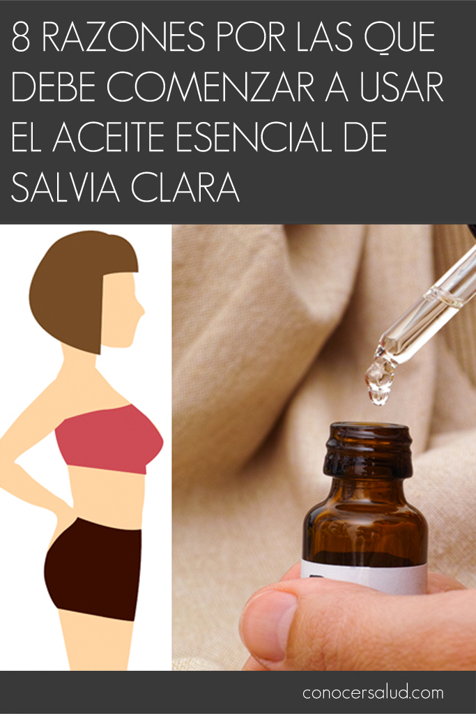 8 Razones por las que debe comenzar a usar el aceite esencial de salvia clara