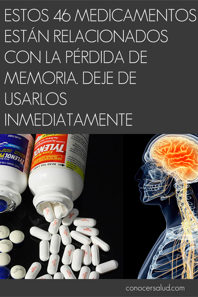 Estos 46 medicamentos están relacionados con la pérdida de memoria. Deje de usarlos inmediatamente