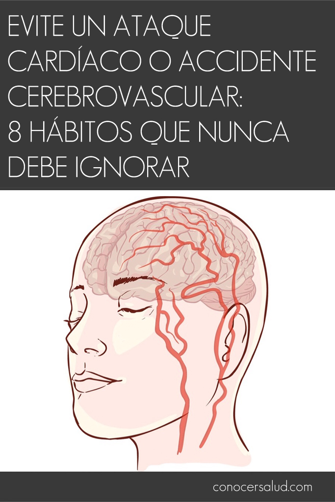 Evite un ataque cardíaco o accidente cerebrovascular: 8 hábitos que nunca debe ignorar