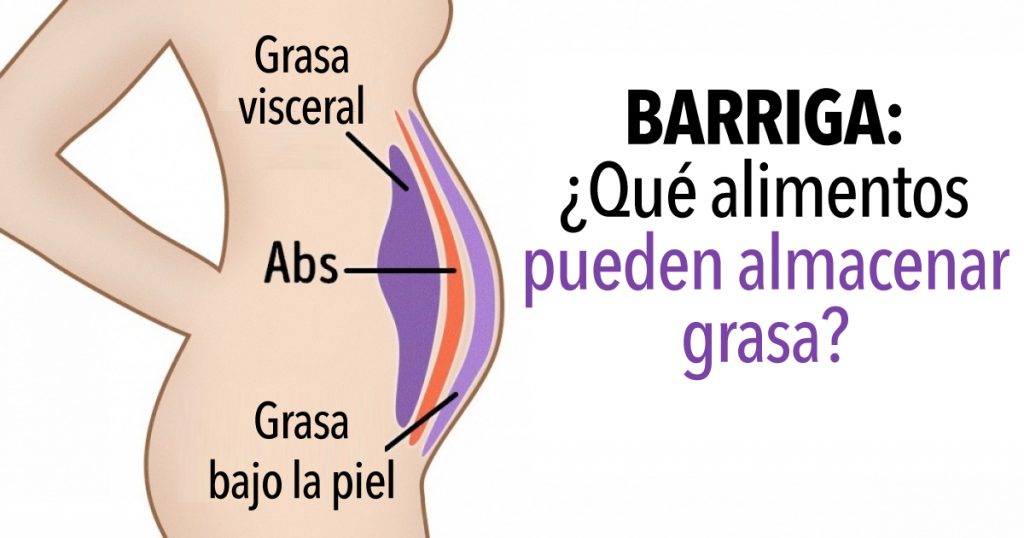 10 Comidas que debe evitar para tener el vientre plano con el que siempre ha soñado