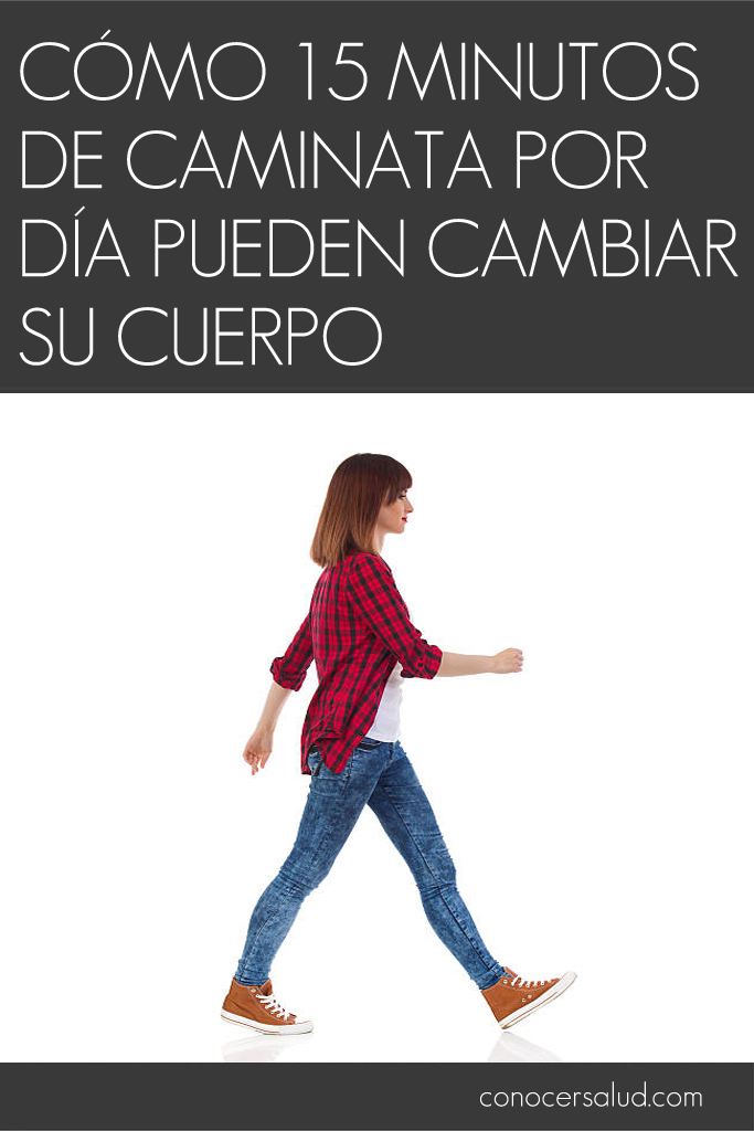 Así puede cambiar tu cuerpo si caminas 15 minutos al día