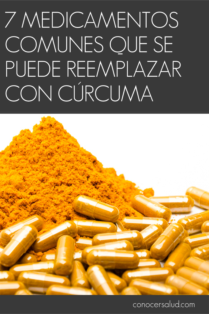 7 Medicamentos comunes que se puede reemplazar con cúrcuma