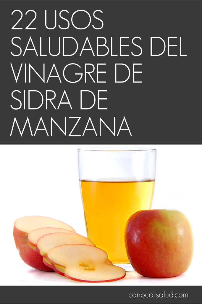 22 usos del vinagre de sidra de manzana que harán que tu vida sea más saludable