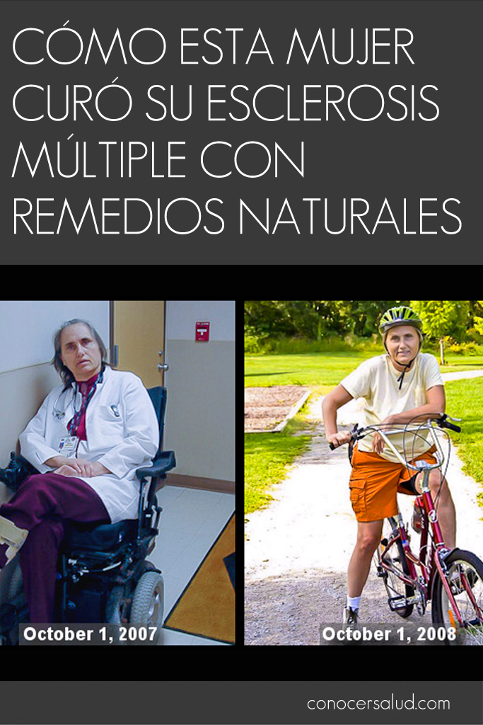 Cómo esta mujer curó su esclerosis múltiple con remedios naturales