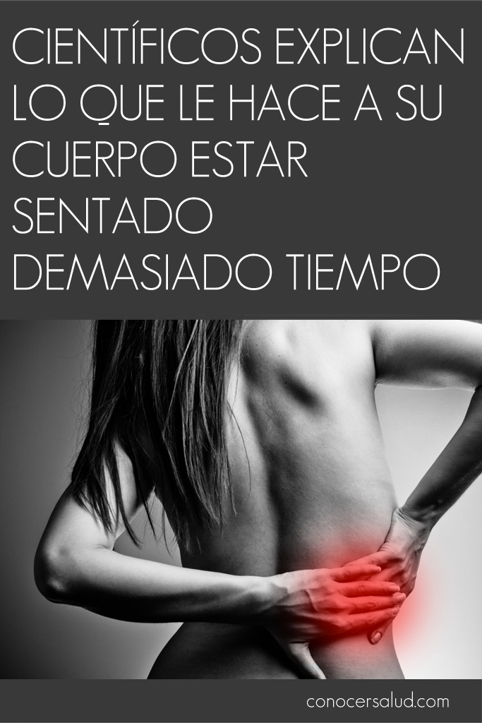 Científicos explican lo que le hace a su cuerpo estar sentado demasiado tiempo