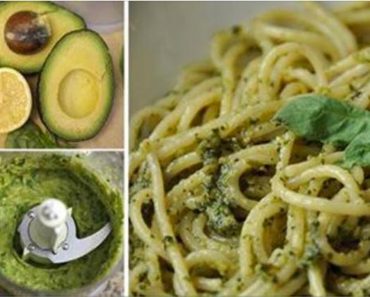 Cómo hacer una cremosa salsa de pesto vegana usando aguacate