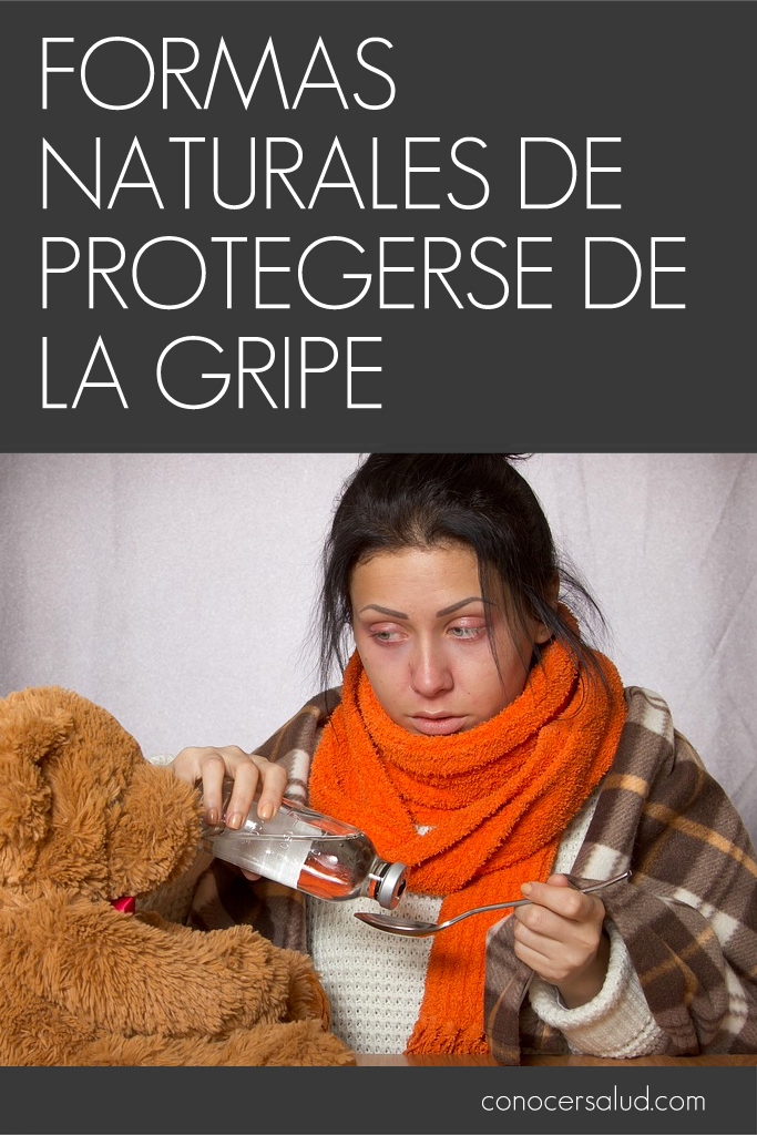 Formas naturales de protegerse de la gripe