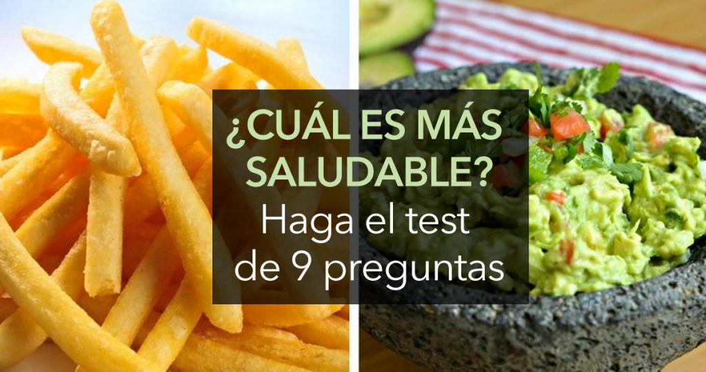 TEST: ¿Sabría decir cuál de estas comidas es más saludable?