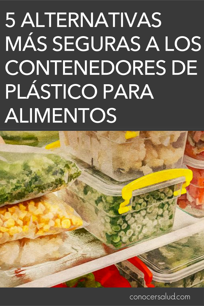 5 alternativas más seguras a los contenedores de plástico para alimentos
